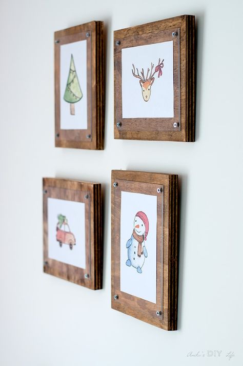 Frames For Pictures, Simple Photo Frame, Cuadros Diy, Picture Frame Crafts, Display Frames, Framing Ideas, Diy Photo Frames, Diy Display, Astuces Diy