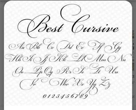 Pretty Ways To Write Numbers, Pretty Calligraphy Fonts, Elegant Calligraphy Alphabet, Capital Cursive Letters Calligraphy, Font Calligraphy Alphabet, Different Calligraphy Fonts Alphabet, Number Calligraphy Fonts, Aesthetic Calligraphy Alphabet, Flourished Calligraphy Alphabet