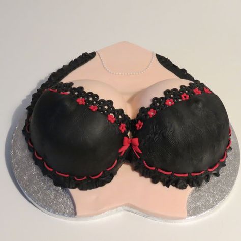 Bachelor Party Cakes, Bra Cake, Corset Cake, Bachelor Cake, Bad Cakes, 18th Cake, Birthday Cake Decorating Ideas, Adult Birthday Cakes, Cake Decorating Ideas