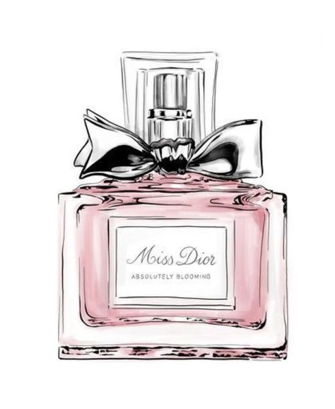 Dior Perfume Bottle, Miss Dior Perfume, Mint Fashion, Perfume Art, Perfume Bottle Art, Bow Wallpaper, Pink Perfume, Dior Perfume, Pink Posters