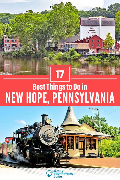 Want to see the most incredible things to do in New Hope, PA? We’re FamilyDestinationsGuide, and we’re here to help: From unique activities to the coolest spots to check out, discover the BEST things to do in New Hope, Pennsylvania - so you get memories that last a lifetime! #newhope #newhopethingstodo #newhopeactivities #newhopeplacestogo Doylestown Pa, New Hope Pa Christmas, Places To Visit In Pennsylvania, Things To Do In Pennsylvania, Doylestown Pennsylvania, Day Trips In Pa, New Hope Pennsylvania, New Hope Pa, Best Weekend Trips