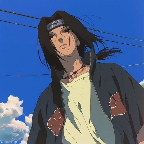 Itachi Icon, Anime Icons Art, Scenery Aesthetic, Naruto Painting, Ghibli Anime, Art Scenery, Profile Wallpaper, Itachi Uchiha Art, Uchiha Itachi