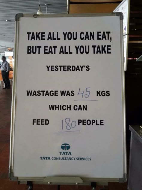 Best buffet restaurant sign I have ever seen! - 9GAG Dont Waste Food, Restaurant Signs Funny, A Reminder Quotes, Earth Kitchen, Buffet Setup, Anti Consumerism, Cafe Quotes, Barn Bar, Tech Architecture