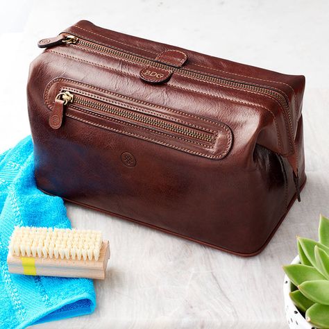 Dopp Kit Essentials, Dop Kit, Colored Pencil Case, Leather Wash Bag, Gifts For Anniversary, Leather Toiletry Bag, Shaving Kit, French Chairs, Novelty Bags