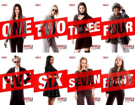 Ocean's 8 Helena Bonham Carter Oceans 8, Nine Ball Oceans 8, Oceans 8 Cast, Daphne Kluger, Ocean 8 Movie, Debbie Ocean, Ocean's Eight, Oceans Eight, Movie Character Posters