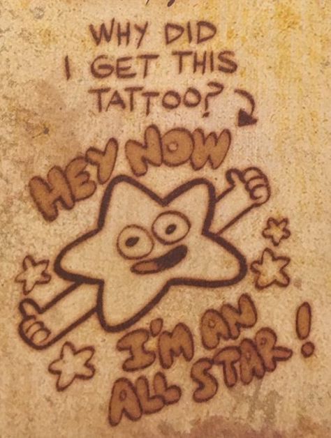 Hello naughty children it's murder time Ford Tattoo, All Star Tattoo, Pine Tattoo, Autumn Tattoo, Stanford Pines, Star Tattoo, Bill Cipher, Star Vs The Forces Of Evil, Star Vs The Forces