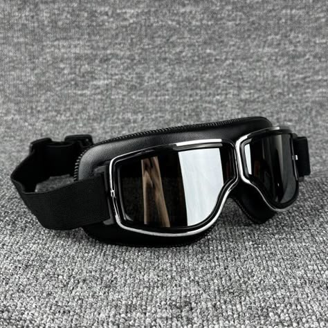 Just found this amazing item on AliExpress. Check it out! Rp105,841 54％ Off | Retro Pilot Motorcycle Goggles Fog-proof Warm Goggles ATV Bike Motocross Glasses Protective Eyewear Ski For Harley Helmet Black Goggles Aesthetic, Catwoman Redesign, Aesthetic Goggles, Goggles Reference, Goggles Aesthetic, Biker Glasses, Cool Goggles, Biker Goggles, Racing Goggles