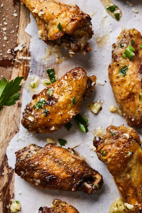 Lemon Garlic Parmesan Baked Chicken Wings | Olive & Mango Lemon Pepper Garlic Parmesan Wings, Lemon Garlic Parmesan Chicken Wings, Healthy Baked Chicken Wings Recipes, Lemon Parmesan Chicken Wings, Lemon Pepper Garlic Wings, Lemon Parmesan Wings, Lemon Pepper Parmesan Chicken Wings, Lemon Garlic Wings, Italian Chicken Wings