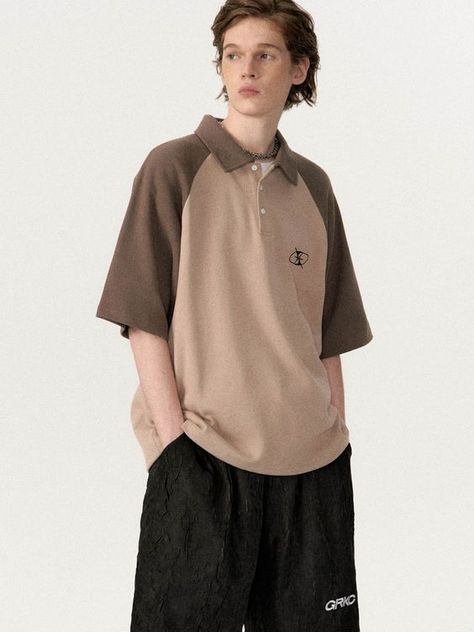 Did not receive it but purchase in another store and it’s good Oversized Polo Shirt Outfit Men, Collar Tshirt For Men, Oversized Polo Shirt Outfit, Oversized Polo Outfit, Polo Shirt Design Graphics, Polo Tshirt Men Outfit, Clothing Wrinkles, Polo Oversize, Oversized Polo Shirt