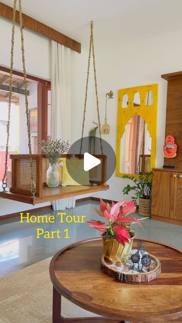 Sitha R on Instagram: "Home Tour!!!

Our flooring : kota stone
Interiors done by : @goodearthinteriors 
Furniture @plankstailoredfurniture 
Swing : @goodearthinteriors 
Balcony tiles : Given by the builder
Wall frames from Karnataka Chitrakala Parishath 

#home #myhome #homevibes #interiors #interiorstyling #decoration #decorideas #stylingideas 

#mydesiswag
#mygreentreasure
#Simplehomewelove
#brightspaceswelove
#mydecordrama
#decorraaga
#decoralleyindia
#beautifulhomes
#interioboom
#miradorlife
#indiandecorstudio
#indiandecorideas
#pinterestindia 
#hautehomelove 
#bestinteriorideas
#homeandstories
#indianhome_studio
#redecormyhome
#homeinsideout
#perfecthomess
#LookforNooks" Kota Flooring Design, Kota Flooring Interiors, Kota Stone Flooring Interiors, Balcony Wall Tiles, Balcony Tiles Floors, Stone Kitchen Floor, Kota Stone Flooring, Balcony Tiles, Sitting Arrangement