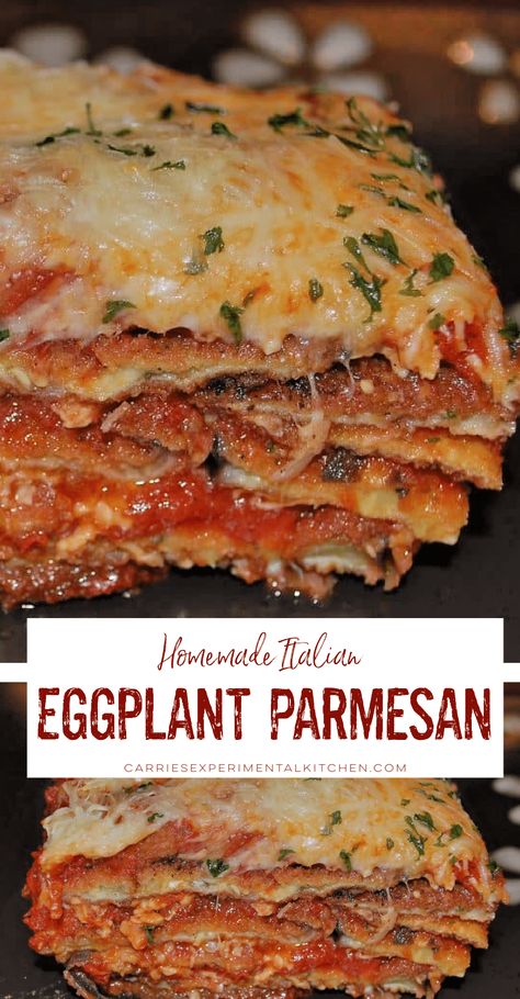 Layered Eggplant Parmesan, Italian Eggplant Parmesan Baked, Eggplant Parm Lasagna, Eggplant Parmesan Baked Casserole, Eggplant Parm Casserole, Authentic Eggplant Parmesan, Make Ahead Eggplant Parmesan, Eggplant Parmesan With Ricotta Cheese, Eggplant And Beef Recipes