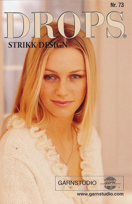 DROPS 73 Ci Design, Magazine Drops, Knitting Magazine, Drop Design, Free Knitting Patterns, Felt Bag, Top Down, Drops Design, Lace Patterns