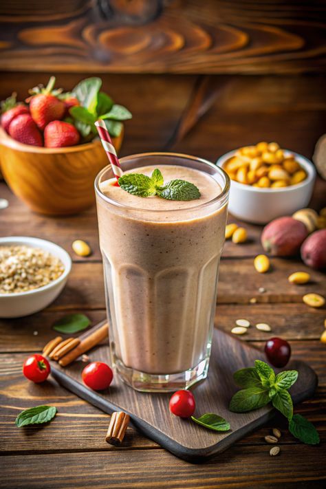 5-Minute Vegan Protein Shake: Perfect Post-Workout Boost Vegan Protein Shakes, Banana And Peanut Butter, Banana Protein Shake, Vegan Protein Shake, Milk Banana, Homemade Kombucha, Midday Snack, Banana Protein, Vegan Protein Powder