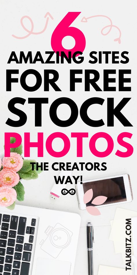 6 Amazing Free Stock Photo Sites for Creators!  If you don’t need to cost at stock photos, now you can get free photos from contributors directly from the best free stock photo sites. It’s free to use them for commercial and non-commercial purposes — no need to ask permission from contributors directly.  #StockPhotos #StockPhotosforBloggers #StockPhotoSites Best Stock Photo Sites, Amazing Websites, Photo Website, Photo Site, Blog Tools, Waste Time, Stock Photography Free, Successful Blog, Seo Tips