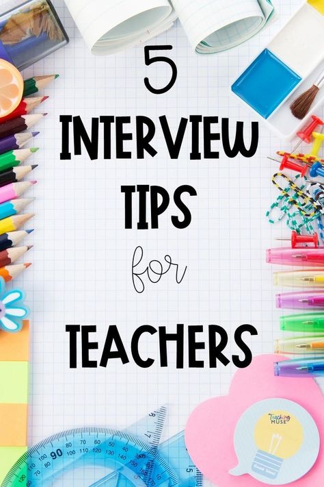 Looking to land your dream teaching job? Get prepared with these 5 essential interview tips for new teachers! Learn how to ace your next job interview and make sure you stand out from the other candidates. Interview Tips For Teachers, Teacher Job Interview, Teaching Job Interview, Teacher Nails, Teaching Interview, Teacher Interview, Teacher Interviews, Teaching Portfolio, Common Interview Questions