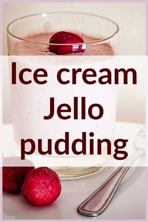 Ice Cream Jello Pudding | Healthy Home Economist Ice Cream Jello, Jello Pudding Desserts, Jello Ice Cream, Cream Jello, Fruit Jello, Jello With Fruit, Pudding Healthy, Homemade Vanilla Pudding, Pudding Custard