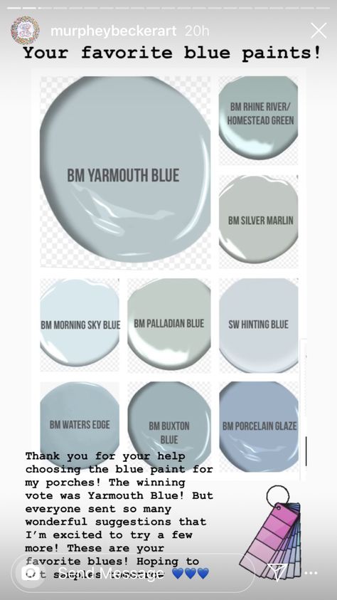 Icy Blue Paint Color, Yarmouth Blue Benjamin Moore, Pantry Colors, Light Blue Paint Colors, Beach House Colors, Light Blue Paints, Blue Gray Paint, Color Combinations Paint, Favorite Paint Colors