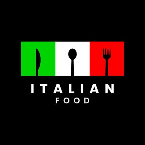 Italian Restaurant Logos, Restaurant Logo, Italian Flag, Restaurant Logo Design, Classy Design, Logo Restaurant, Logo Food, Italian Restaurant, Book Authors