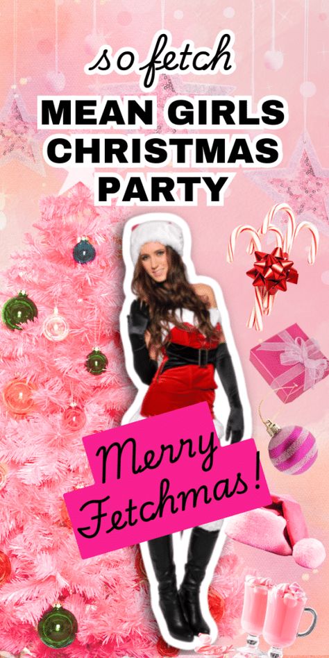 Fetch Mean Girls Themed Party For Christmas - Fun Christmas Party For Teens, Mean Girls Sleepover Slumber Party for Holiday Parties or Adult Christmas Party Theme! Includes: Mean Girls Themed Food, Mean Girls Party Favors, Mean Girls Food Ideas, Mean Girls Birthday Party Ideas, Mean Girls Party Food, So Fetch Themed Brunch Ideas For Christmas, Mean Girls Movie Night Party For Christmas Movies. List of Fun Mean Girls Party Ideas For Holiday Season, Merry Fetchmas or Jingle Bell Rock Party! #meangirls #merryfetchmas #christmasparty #teenparty #adultparty Brunch Ideas For Christmas, Christmas Party For Teens, Themed Brunch Ideas, Mean Girls Movie Night, Girls Christmas Party Ideas, Mean Girls Sleepover, Mean Girls Birthday Party, Mean Girls Birthday, Girls Movie Night