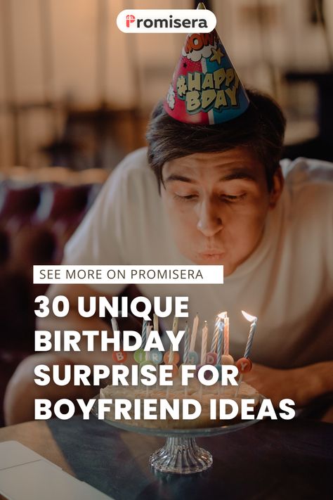 Are you looking for an interesting birthday surprise for boyfriend idea? Then, this article is perfect for you. With so many options available, it can be difficult to find a unique and meaningful present that your boyfriend won't forget. Whether it’s a meaningful holiday away or thoughtful handmade gifts - planning a creative surprise for him can be overwhelming. Birthday Plan For Boyfriend, Birthday Plans Ideas For Boyfriend, 24th Birthday Ideas For Him Boyfriends, Surprise For Boyfriend Ideas, Unique Birthday Gift Ideas For Boyfriend, Birthday Experiences For Him, Meaningful Birthday Gifts For Boyfriend, Unique Birthday Surprise Ideas, Birthday Plans For Boyfriend