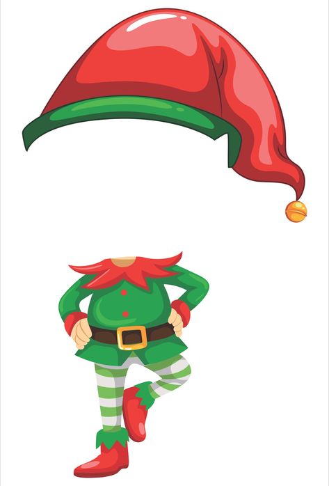 Christmas Face Template, Christmas Faceless Template, Faceless Christmas Elf, Faceless Elf Printable, Christmas Characters Faceless Template, Faceless Elf Template For Christmas, Elf Template For Photo Free Printable, Christmas Elf Template, Faceless Santa Template