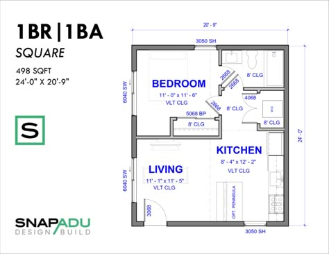 1 Bedroom Layout Floor Plans, 1 Bedroom Studio Floor Plans, One Bedroom Studio Apartment Floor Plans, 400 Sq Ft House Plans 1 Bedroom, One Bedroom One Bath House Plans, 1bedroom House Plans Open Floor, One Bedroom Open Floor Plan, Small One Bedroom Apartment Ideas Layout Floor Plans, 1 Room Apartment Layout