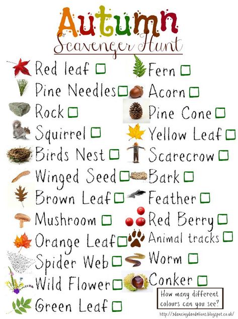 Autumn Scavenger Hunt, Fall Scavenger Hunt, Nature Scavenger Hunt, Scavenger Hunt For Kids, Autumn Activities For Kids, Fall Preschool, Scavenger Hunts, Fall Crafts For Kids, Autumn Crafts