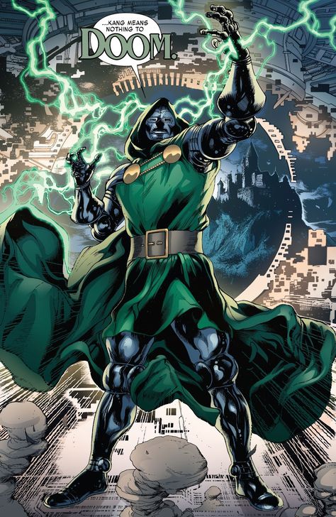 Doctor Doom Comic, Doom Comic, Doctor Doom Art, Doctor Doom Marvel, Doom Art, Victor Von Doom, Kang The Conqueror, Doctor Doom, Fantastic 4