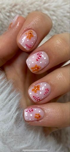 #thanksgiving nails#thanksgiving nail colors#thanksgiving nails simple#thanksgiving nails acrylic#thanksgiving nail art#thanksgiving appetizer ideas#thanksgiving nails art Christmas Nail Ideas, Christmas Gel, Cute Simple Nails, Cute Christmas Nails, Christmas Nails Easy, Christmas Gel Nails, Simple Gel Nails, Summery Nails, S Nails