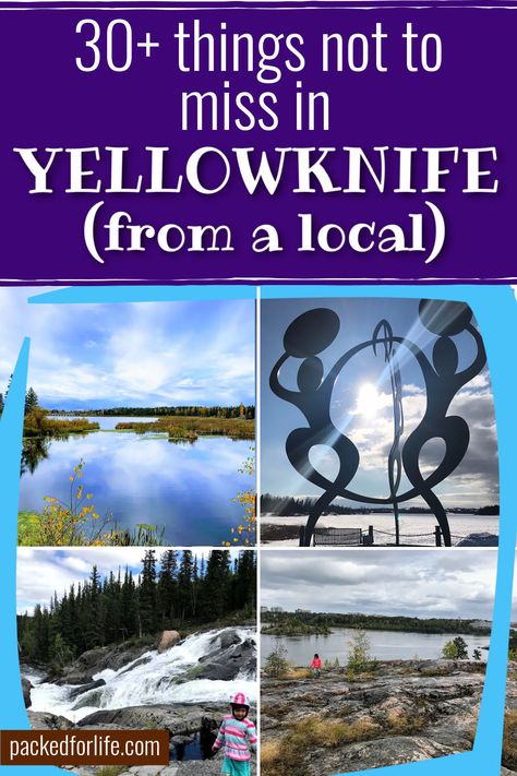 All the best things to do in Yellowknife, Canada in Summer, Spring and Fall, from a local. Known as the Diamond Capital of North America and one of the best places to see the Northern Lights in the world. Yellowknife, Northwest Territories camping, hiking, local sites. Yellowknife Northern Lights. Cameron Falls Yellowknife. Yellowknife Canada Northern Lights, Northwest Territories Canada, Yellowknife Canada, Vancouver Vacation, Northern Canada, Backpacking Canada, Canadian Road Trip, Northwest Territories, Canadian Travel