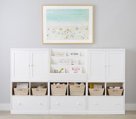 Cameron Wall 3 Cubby Drawer Base Set | Pottery Barn Kids Potterybarn Kids Playroom, Pottery Barn Playroom, Pottery Barn Changing Table, Kids Playroom Wall Cabinet￼, Pottery Barn Kids Catalina Dresser, Kids Dresser Pottery Barn Kids, Cubby Wall, Toy Barn, Big Kids Room