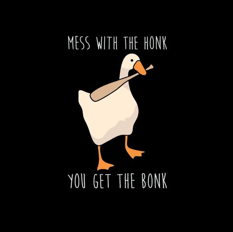 No Mercy Duck Wallpaper, Angry Goose Drawing, Mess With The Quack You Get A Whack, Ducks With Knives, Untitled Goose Game Wallpaper, Funny Duck Wallpaper, Goose Wallpaper, Duck Humor, Mess With The Honk