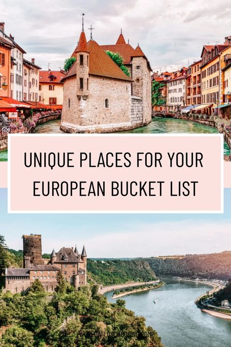 Make your European travel dreams come true with these 12 wonderfully unique places. Best European Vacations, European City Aesthetic, Cheap European Cities, Europe Travel Places, European Bucket List, Europe Travel Ideas, Europe Bucket List, Travel Trends, Senior Trip