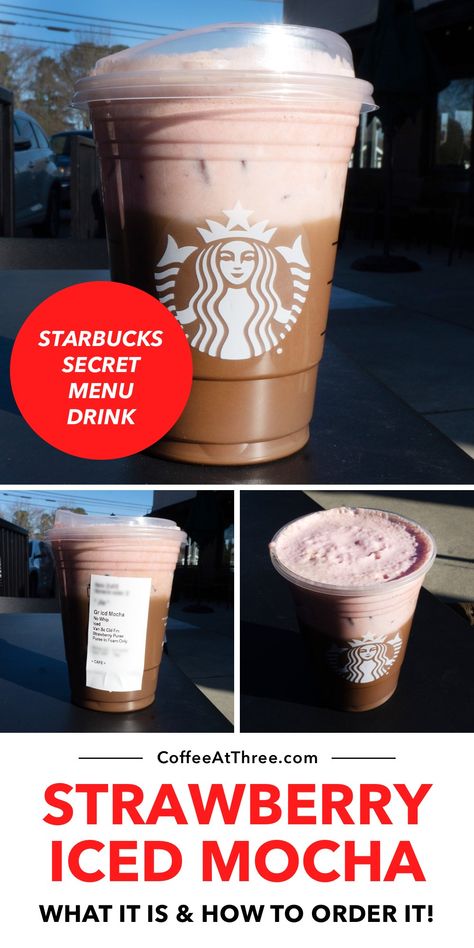 Iced Mocha Starbucks, Cookies And Cream Cold Brew, Different Starbucks Drinks, Mocha Cold Foam, Caribou Coffee Drinks, Mocha Drink Recipe, Strawberry Starbucks Drink, Caffeinated Drinks, Mocha Drink