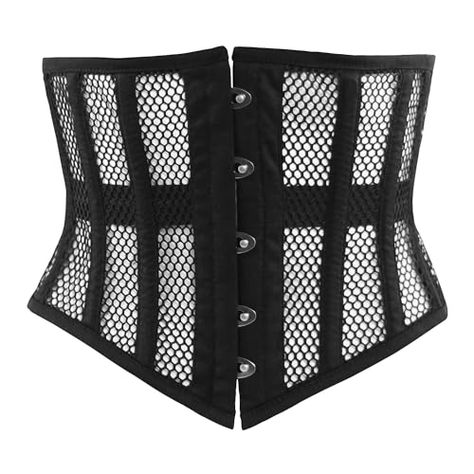 Victorian Inspired Fashion, Corset Shapewear, Steel Boned Corsets, Mesh Corset, Boned Corsets, Short Torso, Underbust Corset, Posture Correction, Waist Training