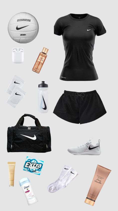 Womens Volleyball Outfit, Volley Ball Fits, Beach Volleyball Aesthetic Outfits, Volleyball Outfits Practice Clothes, What To Wear To Volleyball Practice, Volleyball Outfits For School, Volleyball Aesthetic Outfits, Volleyball Wishlist, Aau Volleyball