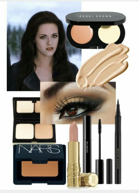 A makeup look from polyvore inspired by Bella Cullen's makeup look from the last battle in Twilight Breaking Dawn Part 2. Twilight Makeup, Twilight Outfits, Vampire Look, Vampire Makeup, Twilight Breaking Dawn, Creative Eye Makeup, Halloween Makeup Looks, Creative Eye, Breaking Dawn