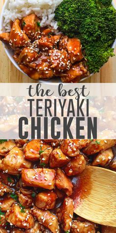 Teriyaki Chicken Rice, Ayam Teriyaki, Teriyaki Chicken Rice Bowl, Pollo Teriyaki, Chicken Rice Bowl, Teriyaki Chicken And Rice, Chicken Bowl Recipe, Teriyaki Recipe, Chinese Cooking Recipes