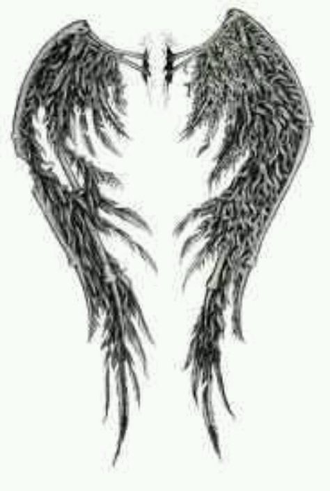 Love the tattered look Bone Wings, Angel Wings Tattoo On Back, Fallen Angel Wings, Wing Tattoos On Back, Fallen Angel Tattoo, Wing Tattoo Men, Tattoo Son, Angel Wings Drawing, Demon Wings