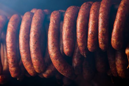 Smoking my Spanish style chorizo sausage recipe Chorizo Sausage Recipes, Spanish Chorizo Recipes, Snack Stick Recipe, Homemade Chorizo, Easy Apple Dumplings, Sausage Making Recipes, Spanish Chorizo, Home Made Sausage, Smoked Meatloaf