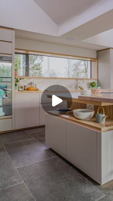 The Modern British Kitchen Co on Instagram: "This stunning new-build home in Surrey
wouldn't be out of place on Grand Designs. The
kitchen plays a central role in the home, right at the
heart of the layout.

Our Horizon kitchen sits in perfect complement to the
modernist architecture. The limed oak details introduce
a subtle warmth to the clean contemporary lines,
whilst the painted frontals finished F&B Purbeck Stone
provide a calm and clean finish.
The V-Zug appliances look breath-taking as always
and reflect the landscape beyond.

#interiorsofinstagram
.
.
.
.
.
.
.
.
.
.
.
.
.
.
.
.

#interiordesign #interiorinspo #bespokedesign
#bespokejoinery #kitchens #kitchendecor
#kitchendesign #kitcheninspiration #newbuild
#newbuilduk #newbuildinteriors #newbuildjourney
#interiors #interiorismo # British Kitchen, Limed Oak, Purbeck Stone, Modernist Architecture, Grand Designs, Bespoke Design, Interior Inspo, The Landscape, New Builds