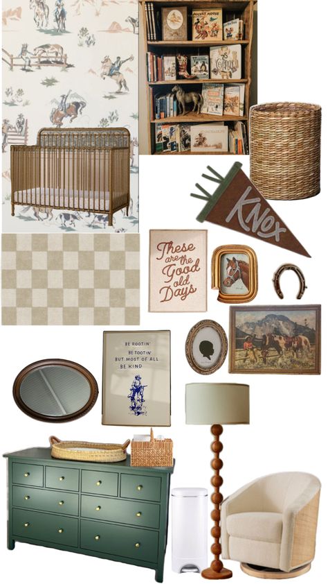 Western Boy Nursery, Vintage Nursery Boy, Cowboy Nursery, Western Nursery, Western Boy, Big Boy Bedrooms, Baby Nursery Inspiration, Nursery Boy, Boy Rooms