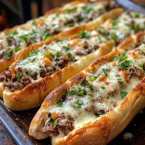 Philly Cheesesteak Meets Garlic Bread Magic Philly Cheesesteak Stuffed Cheesy Breadsticks, Philly Cheese Steak On Garlic Bread, Dinner With Garlic Bread, Homemade Cheesesteak Subs, Prime Rib Cheesesteak, Philly Cheesesteak Bread, Garlic Bread Sandwich Recipes, Philly Cheesesteak Garlic Bread, Roast Beef Philly Cheesesteak