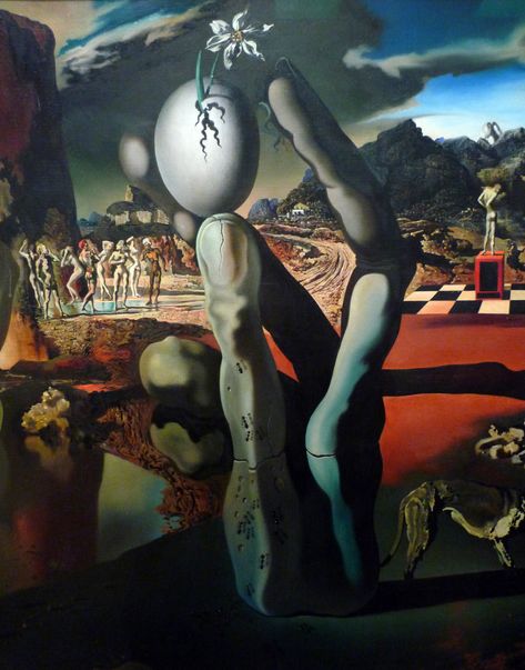 Salvador Dalí, Metamorphosis of Narcissus with detail of stone hand | by profzucker Metamorphosis Of Narcissus, Diego Voci, Salvador Dali Artwork, Dali Artwork, 70s Font, Salvador Dali Paintings, Salvador Dali Art, Dali Paintings, Dali Art