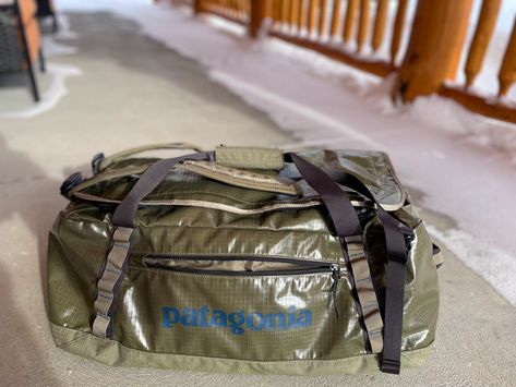 Patagonia Black Hole Duffel Review - Mountain Weekly News Patagonia Duffel, Patagonia Black Hole, International Man Of Mystery, Ski Bums, Daisy Chain, Black Hole, Perfect Bag, James Bond, Travel Gear