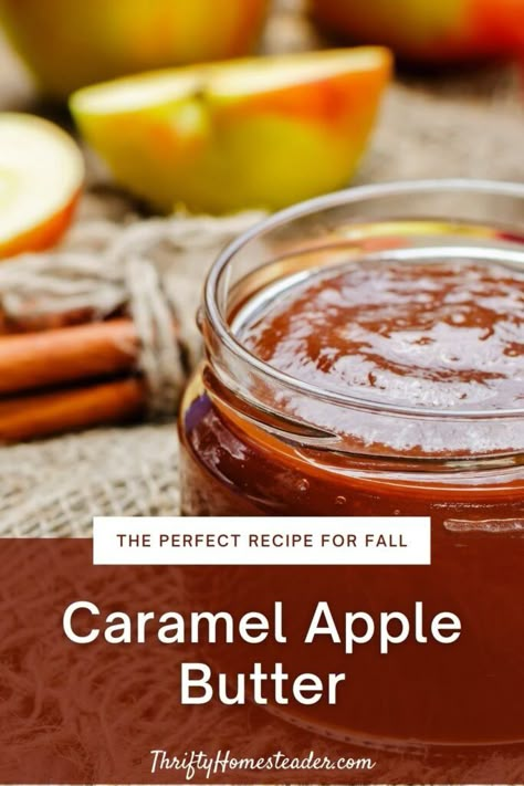 Caramel Apple Butter Recipe, Caramel Apple Jam Recipe, Caramel Apple Jam, Butter Syrup Recipe, Caramel Apple Butter, Apple Jam Recipe, Apple Butter Recipes, Apple Butter Uses, Hot Oatmeal