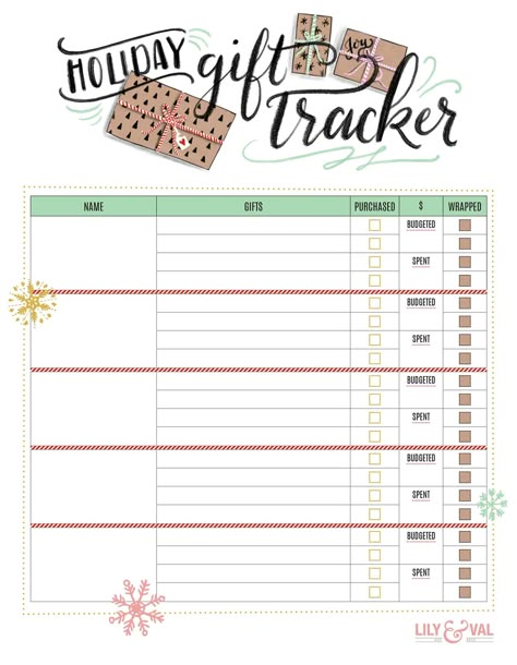 Organize your Christmas gifting this year with a FREE holiday gift tracker download Christmas Gift Checklist Printable, Christmas Gift Organizer Printables Free, Christmas Spending Tracker, Christmas Present Tracker, Christmas Gift Spreadsheet, Christmas Gift List Template, Christmas Gift Planner Printable Free, Gift Tracker Free Printable, Christmas Gift Tracker Printable Free