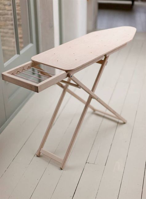 Wooden Ironing Board, Plastic Free Living, Into The Wood, Ironing Board Covers, Iron Shelf, Zero Waste Living, Eco Living, 3d Laser, Into The Woods