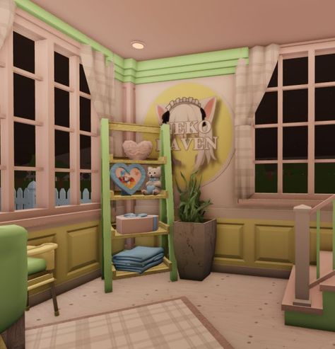 roblox:: boopylovesnuggies ʚ₍ᐢ. .ᐢ₎ɞ bloxburg pastel cafe Pastel Cafe, Got Game, Pastel, Cafe