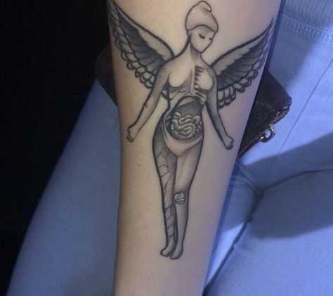 Inutero Nirvana Tattoo, Nirvana Tattoo, In Utero, Music Tattoo, Nirvana, Tattoos, Music